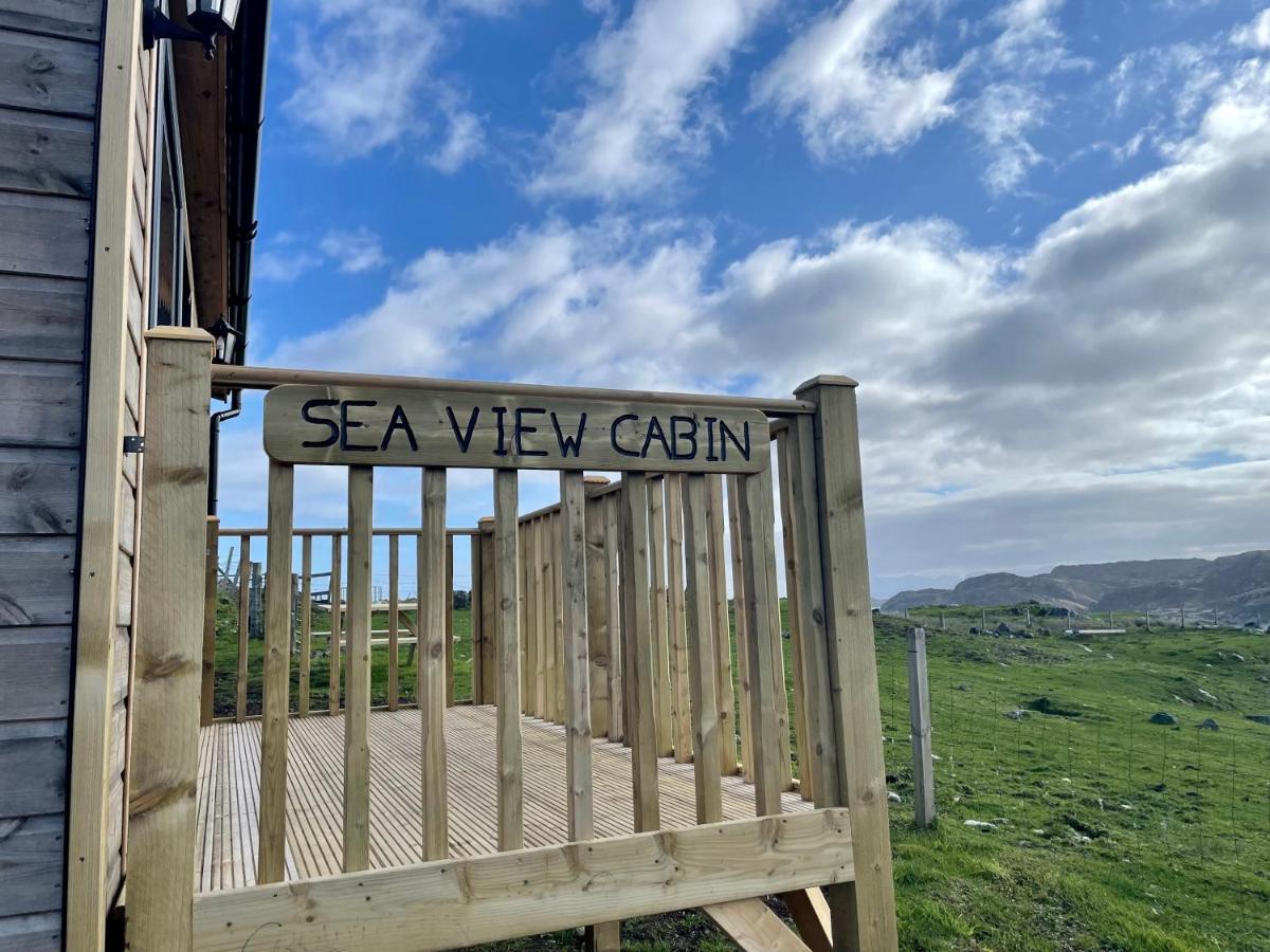 Sea View Cabin Clashnessie Eksteriør bilde