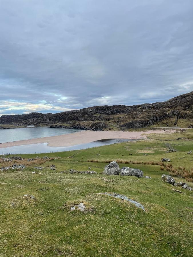 Sea View Cabin Clashnessie Eksteriør bilde