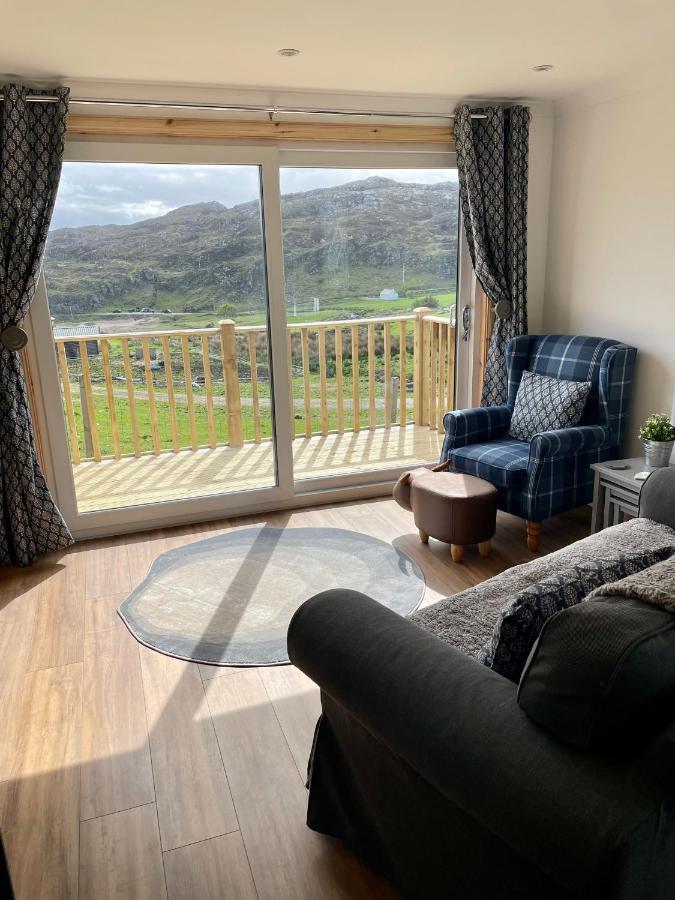 Sea View Cabin Clashnessie Eksteriør bilde