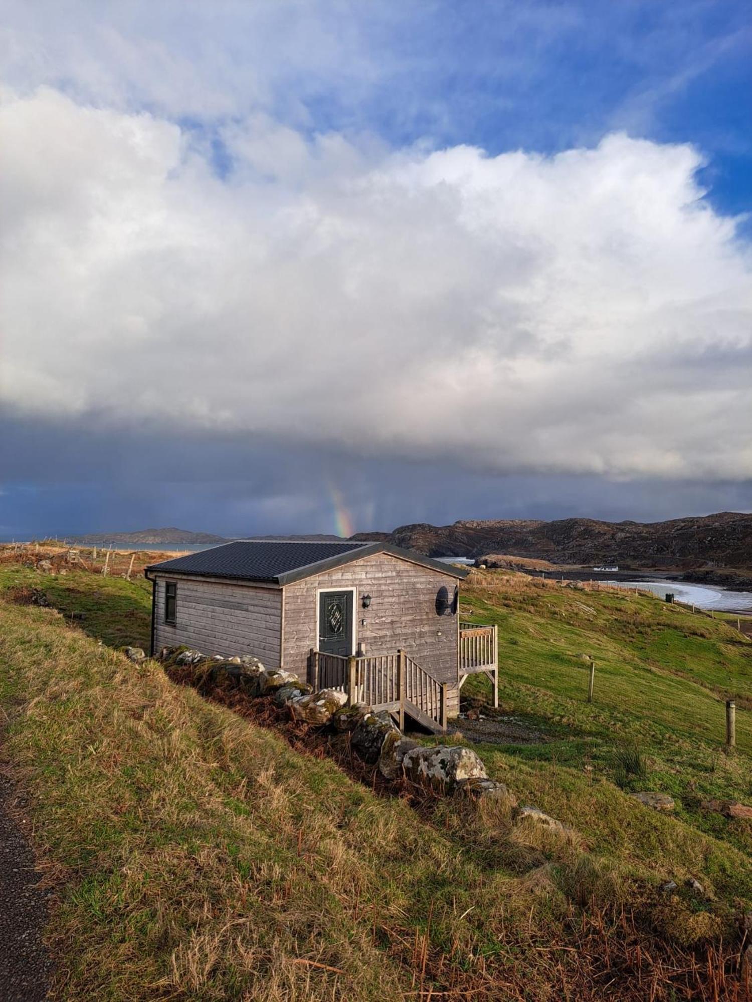 Sea View Cabin Clashnessie Eksteriør bilde