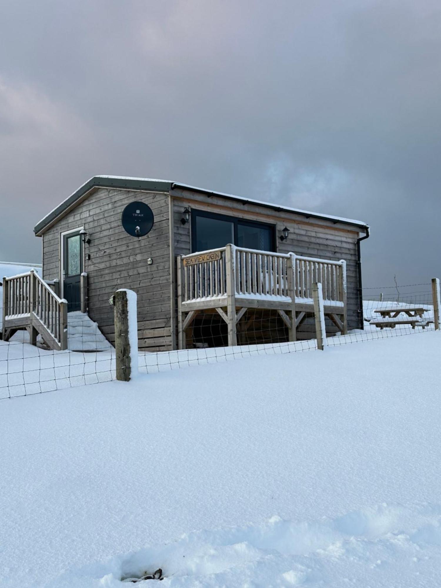 Sea View Cabin Clashnessie Eksteriør bilde